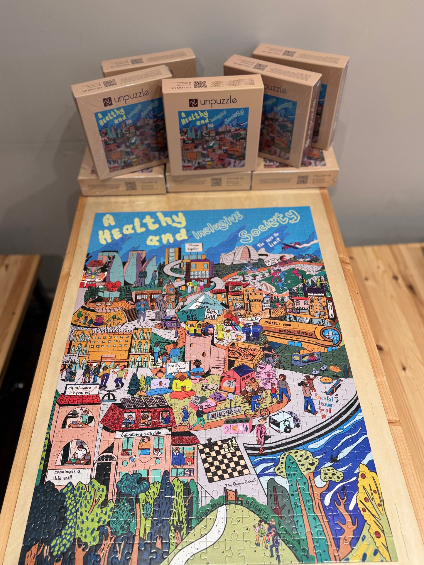 The Unpuzzle Jigsaw Puzzle | 500 Pieces