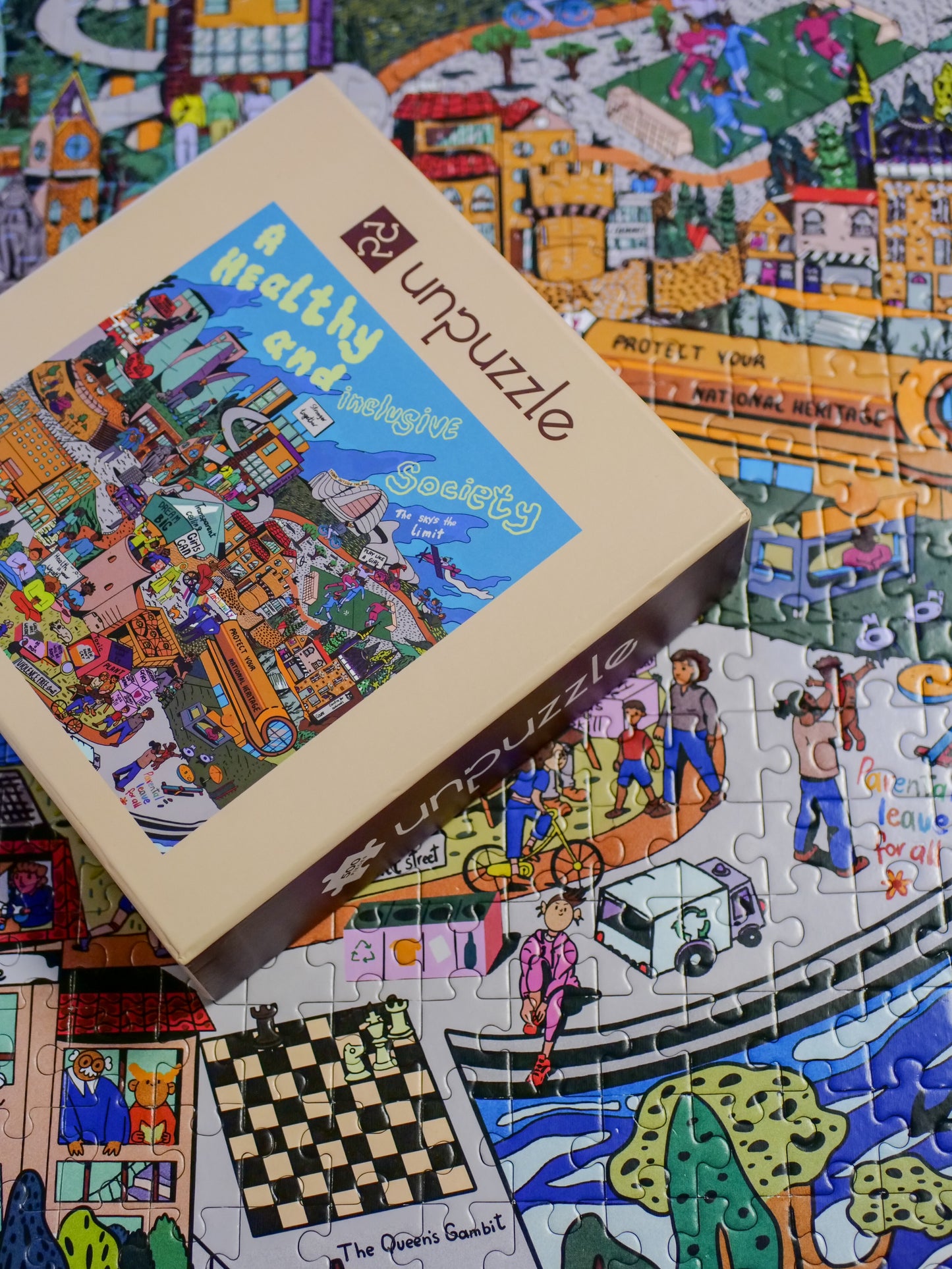 The Unpuzzle Jigsaw Puzzle | 500 Pieces